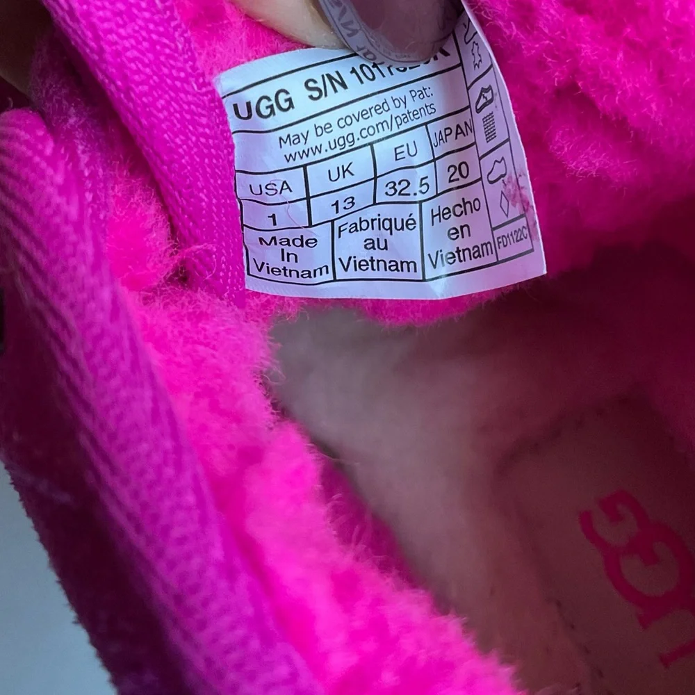 Ugg Neumel Hot Pink Boots